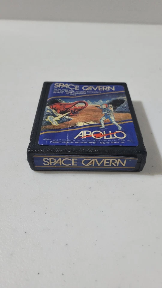 Space Cavern Video Game (Atari 2600) By Apollo  - Image 2 of 2