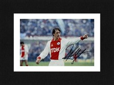 8X6 Mount JOHAN CRUYFF Signed Autograph PHOTO Ready To Frame Gift AJAX
