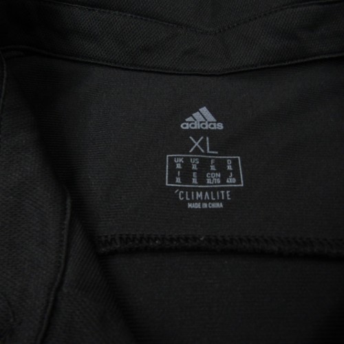 Adidas Polo Shirt Adult XL Black Climalite Soccer Classics Eagles Mens - Picture 5 of 11