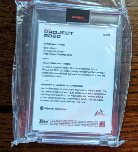 TOPPS PROJECT 2020 Assorted Players w/ original box *Print Runs in description - Picture 121 of 161