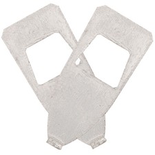 2PCS Metal Violin Bow Tips Violin Accessories Violin Bow Parts Violin Accessory