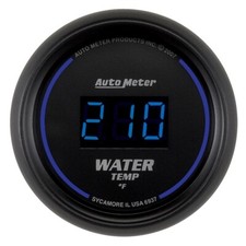 Autometer Cobalt Digital 52.4mm Black 0-300 Deg F Water Temperature Gauge Autometer Cobalt Digital 52.4mm Black 0-300 Deg F Water Temperature Gauge