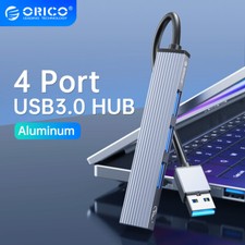 ORICO USB C Hub 4 Ports USB C to USB 3.0 Adapter USB Splitter for PC Mac Laptop