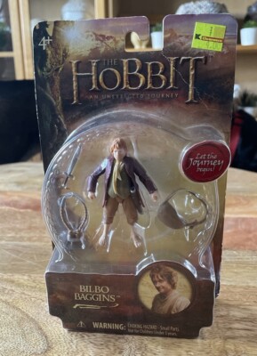 The Hobbit Bilbo Baggins An Unexpected Journey Action Figure 3.75  New