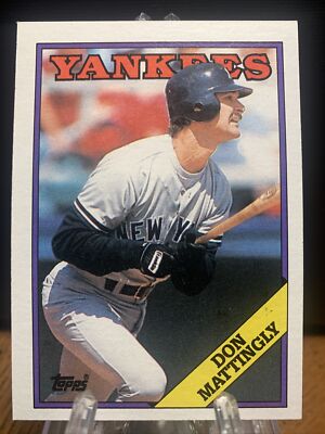 1988 Topps Don Mattingly No.300 NY Yankees Baseball Card | eBay