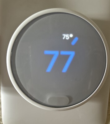 Google Nest Thermostat E White Programmable