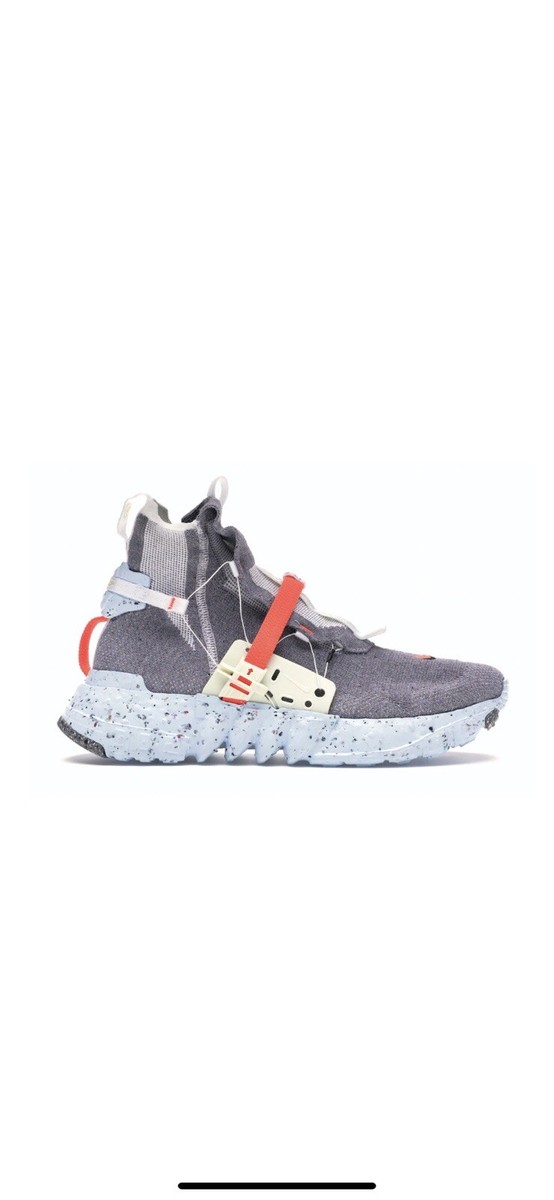スニーカー SPACE HIPPIE 03 Nike Space Hippie 03 Vast Grey Hyper Crimson UK 6.5 | eBay UK