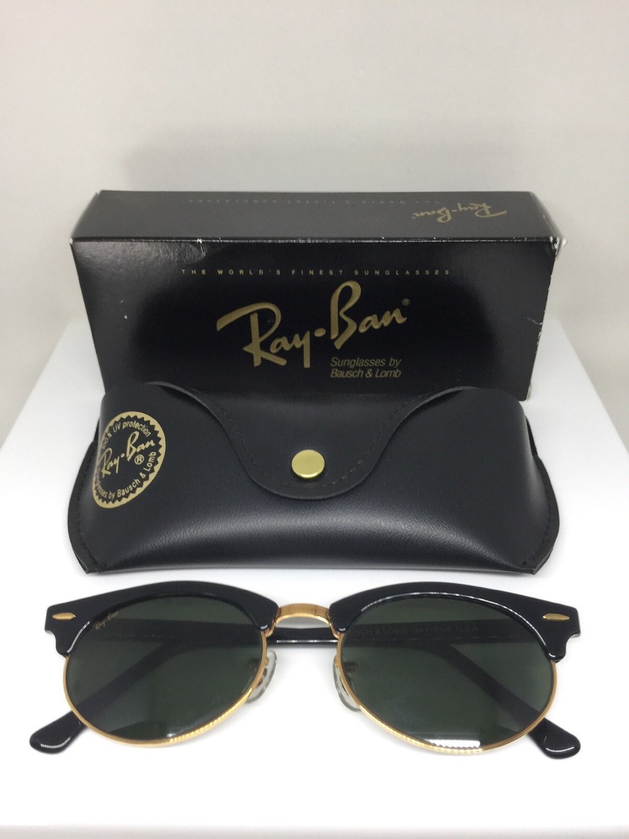 B&L Ray-Ban クラブマスター W1263 ブラック オーバル B&L Ray-Ban クラブマスター W1263 ブラック オーバル