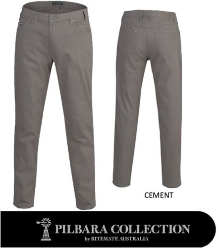 RITEMATE - MENS COTTON STRETCH STRAIGHT LEG CLASSIC FIT MIDRISE JEAN - RMPC014 - Picture 5 of 25