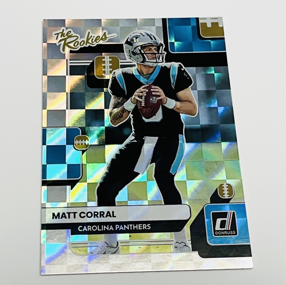 Matt Corral 2022 Panini Donruss The Rookies #TR-2