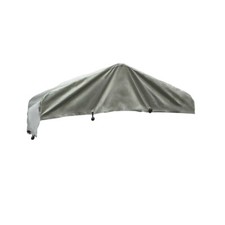 Gray Roof Cover for KennelMaster 4 ft. x 4 ft. x 6 ft. Dog Kennel.