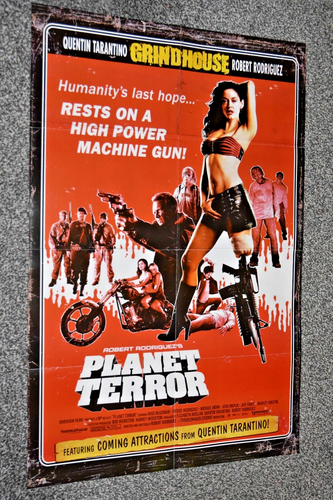 DEATH PROOF / PLANET TERROR Gerahmt 32x22" KINO Film Promo ART Magazin Poster - Bild 2 von 2