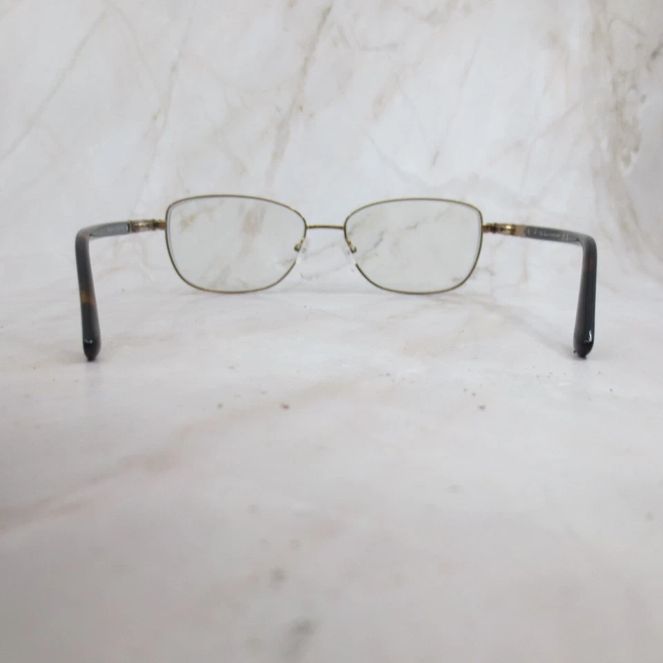 Marco de gafas Marchon Tres Jolie 196 200 para mujer bronce borde completo 59-17-145 Foto 4 de 4