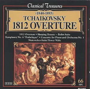 P I TCHAIKOVSKY - Classical Treasures: Tchaikovsky - 1812 Overture - CD - NEW