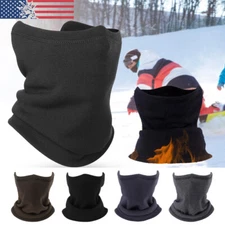 Fleece Winter Neck Warmer for Men Women Ski Neck Gaiter Cover Ear Warm Face Mask