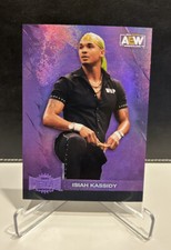 Isiah Kassidy Purple Spectrum #/199 - 2022 Upper Deck AEW Metal Universe