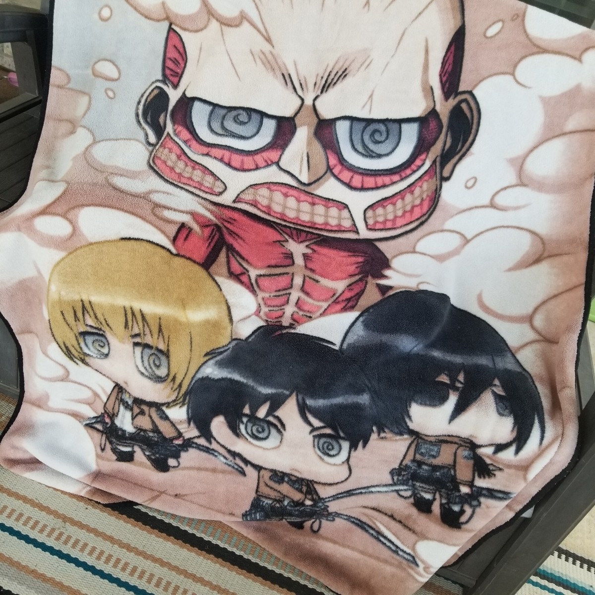 Attack On Titan Fleece Throw Blanket 45x60