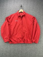 Vintage Polo Ralph by Lauren Jacket Men's Medium Red Blouson Made in USA