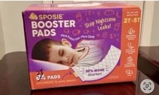 Sposie Booster Pads - Super Absorbent 28 Count Overnight Protection Unopened Pk