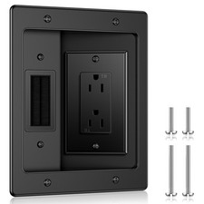 in Wall Cable Management Kit, Hide TV Power Cables & Low Voltage Wires Behind...