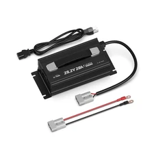 LiTime 24V 20A LiFePO4 Battery Charger, 29.2V Smart Charger with 0V Activatio...