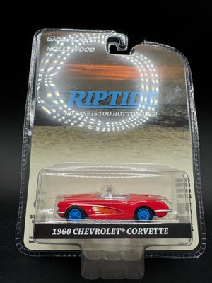 Greenlight Hollywood CHASE Riptide '60 Chevrolet Corvette Walmart Blue J3