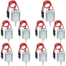 10Pcs Mini Small DC Motors 1.5V 3V 5V 6V 130 Micro Toy Electric Motors Compat...