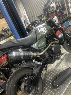 Brixton crossfire125 Sportauspuff