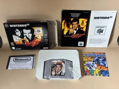 Goldeneye 007 James Bond Nintendo 64 N64 Never Played Condition Sealed Boxed - Image 1 of 4