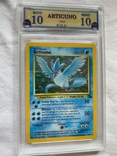 Articuno 2/62 GRADED 10 Very Old PGC Pokemon Card Holo Rare 1999