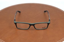 Ray-ban Rb7017 5197 Black Rectangle Eyeglasses Frames 54-17-145