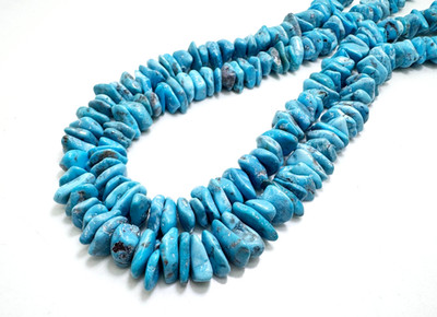 Natural Genuine Arizona Sky Blue Kingman Turquoise Nugget Gemstone Beads PGS372