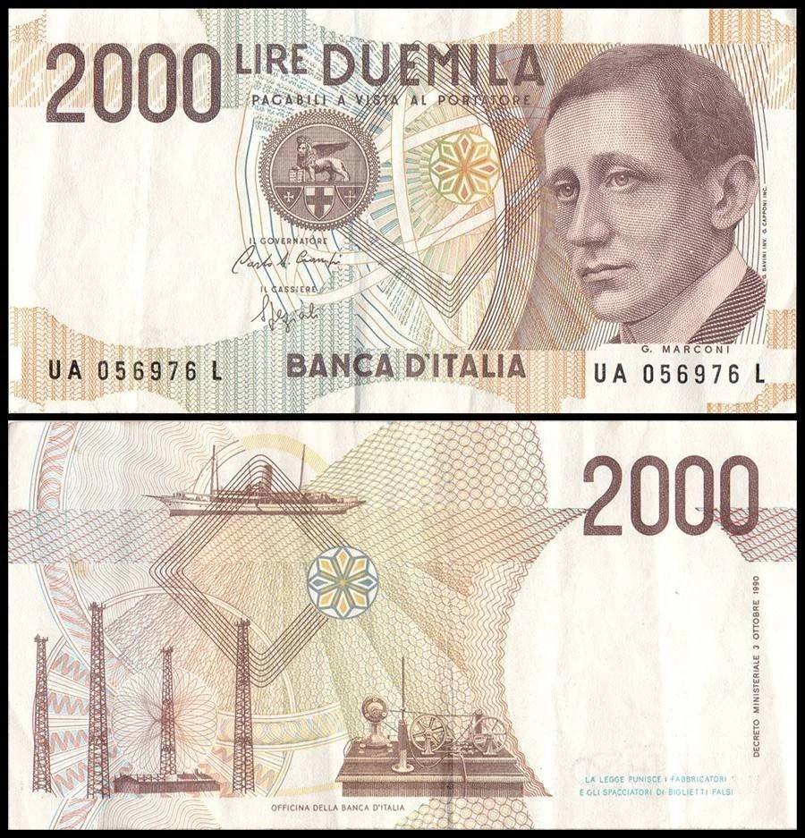 2000 Italian, Sammarinese & Vatican Paper Money for sale | eBay