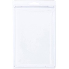 Contenedor de plástico transparente para almacén de colección, 6,5625" x 4,375" x 2,5"