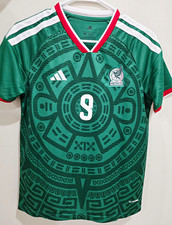 Mexico Soccer Jersey Raúl #9 size 28 for Toddler 12-13 yrs old or Women size S