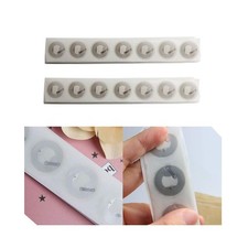 Acxico 50pcs Ntag213 NFC Tags Sticker Phone Available Adhesive Labels 25mm