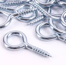 Screw In Eyes Hooks Eyelet In Various Sizes For Washing Lines Hook Wall Ceiling