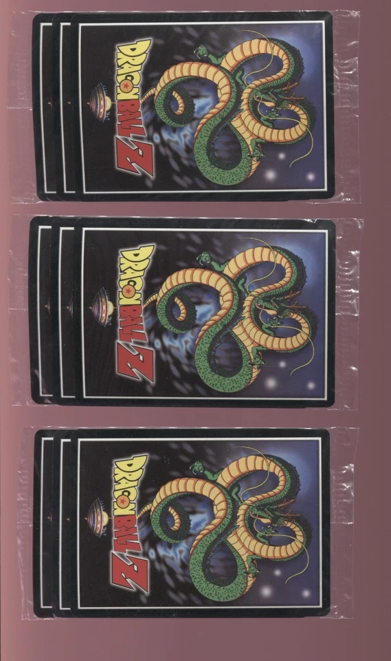 2003 BROLY BR1 BR2 BR3 SEALED MOVIE 8 PROMO DRAGON BALL SCORE GOLD SILVER FOIL - Image 2 of 2