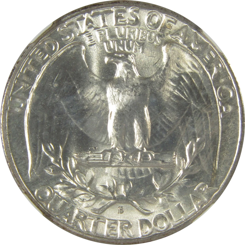 1939 S Washington Quarter MS 65 NGC Bag Fragment Toned SKU:I22595 - Image 4 of 4