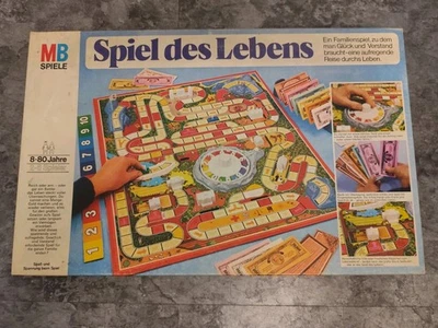 Spiel des Lebens für 8 Spieler 1972 -  Klassische Version - MB Spiele Verlag  - Bild 1 von 3