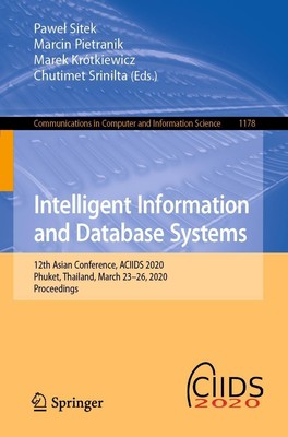Intelligent Information and Database Systems | Pawe¿ Sitek (u. a.) | Taschenbuch