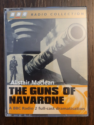 Alistair Maclean's THE GUNS OF NAVARONE (BBC Radio Dramatization) Cassette