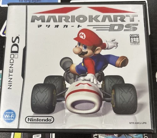 Mario Kart DS (Nintendo DS, 2005) | Japanese Import - US Seller Complete! CIB