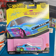 NEW 2025 Hot Wheels Car Culture Silhouettes Mazda RX7 FC Pandem Blue 4/5 In-Hand