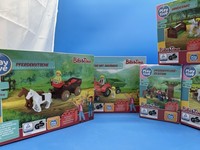 Playtive Bibi & Tina 5 Sets Traktor Kutsche Pferdkoppel Waschplatz Hindernis