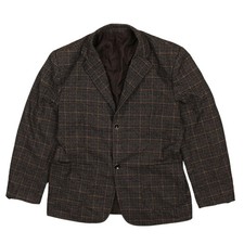 Vintage 90's Navy Blue Blazer Mens Medium Active 2 Button Classic