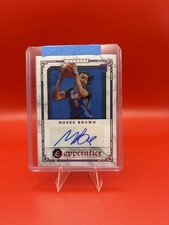  Panini Chronicles - Apprentice Signatures Moses Brown #APR-MBR Red (AU, RC)