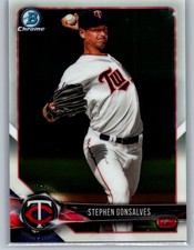 2018 Bowman #BCP90 Stephen Gonsalves Chrome Prospects *ZE