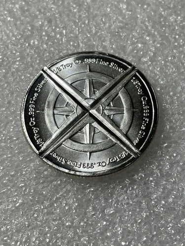 Walking Liberty/Divisible Prepper- 1/2 Troy Oz .999 Fine Silver Round