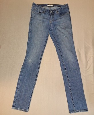 LEVIS 712 SLIM W28 L34 JEANS HOSE DAMEN BLAU LEVI'S 28 34 ORIGINAL